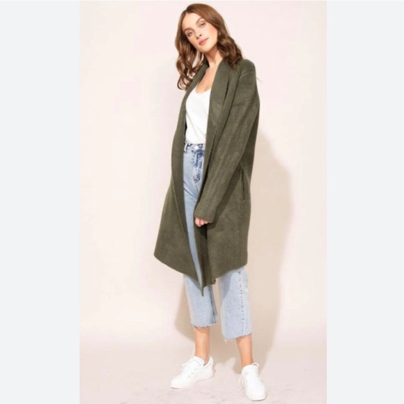 Pink Martini Stockport Jacket Forest Green Cardigan - Picture 12 of 12